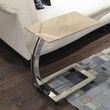 Swan Marble Accent Table with Steel Base - Variation Available
